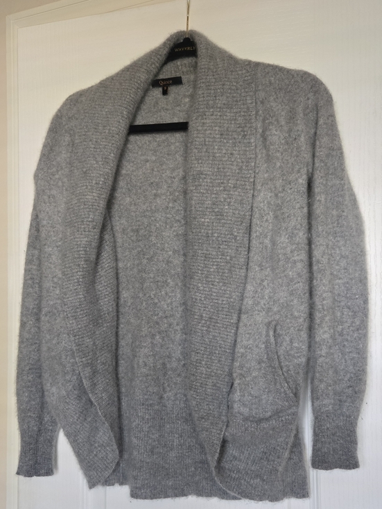 Quince Sweaters - Quince Cashmere Shawl-Collar Open Cardigan